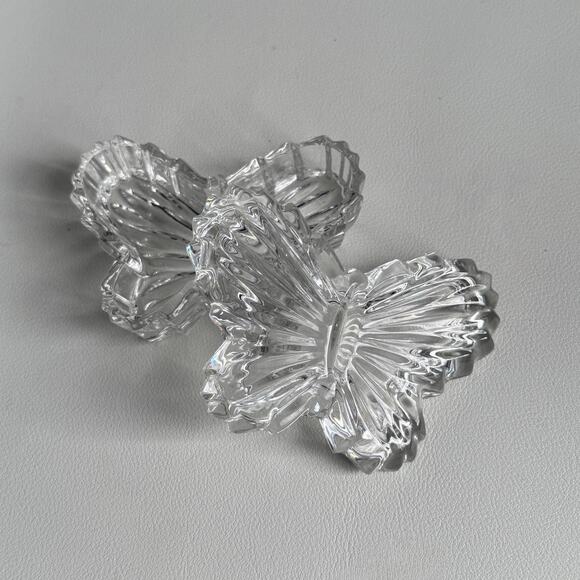 Other Other - Crystal butterfly trinket dish homedecor